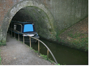 Chirk Tunnel on the Llangollen canal